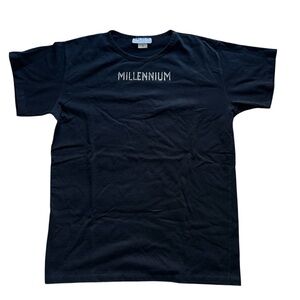 Black Short Sleeve y2k Rhinestone Tee